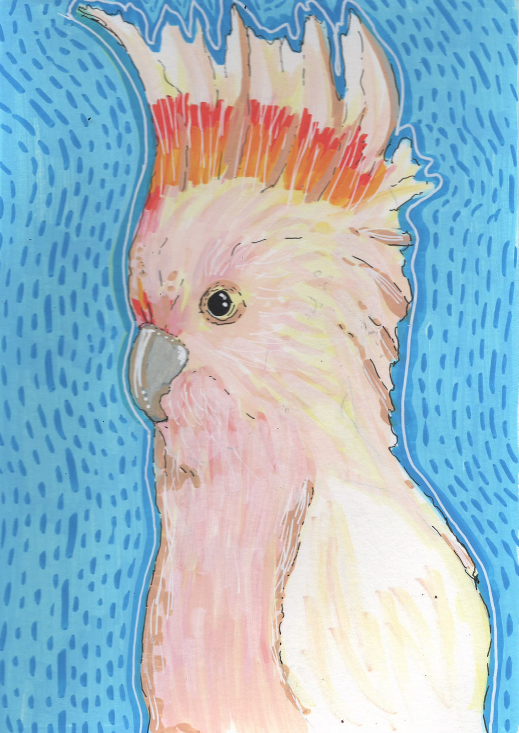 Original Art Print - Cockatoo
