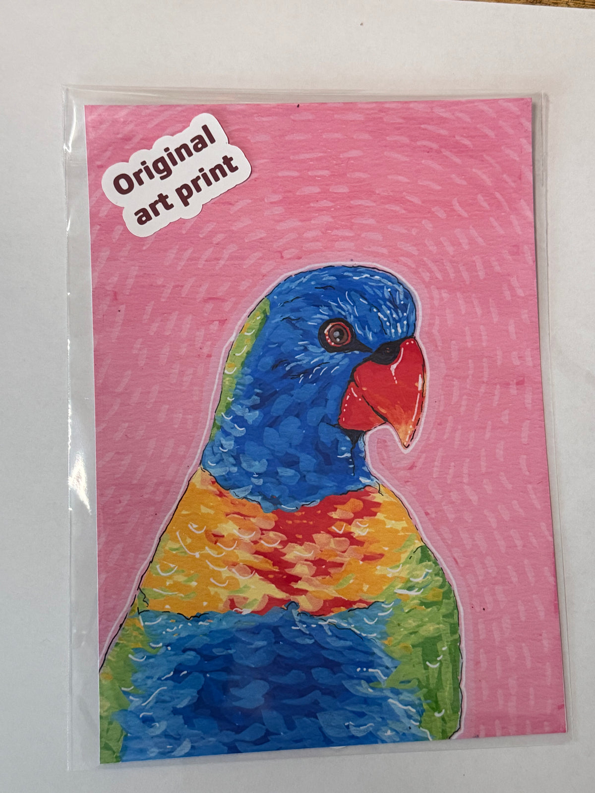 Original Art Print - Rainbow Lorikeet
