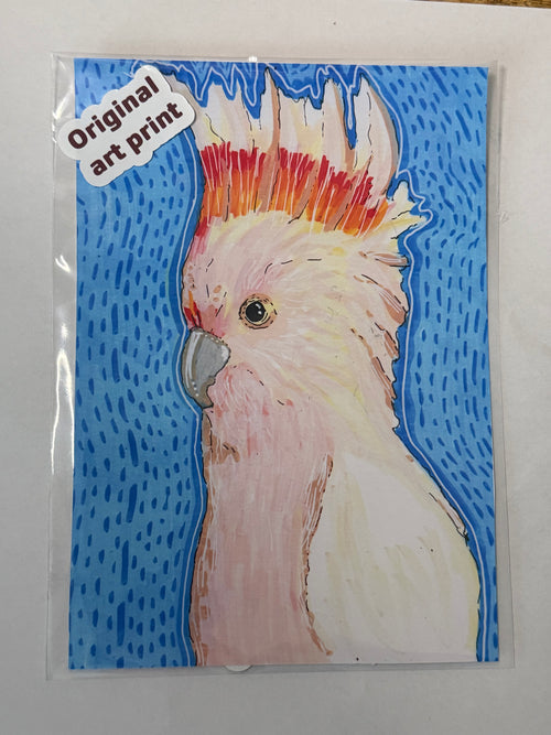 Original Art Print - Cockatoo