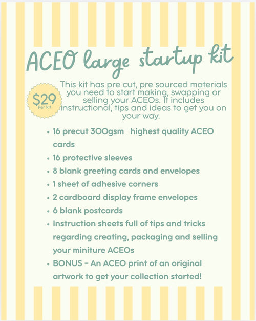 Large ACEO starter kit
