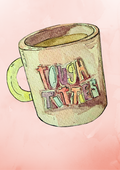 Tough Titties- Matte art print