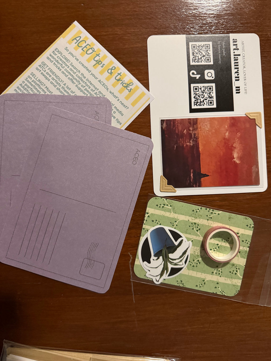 Small ACEO starter kit