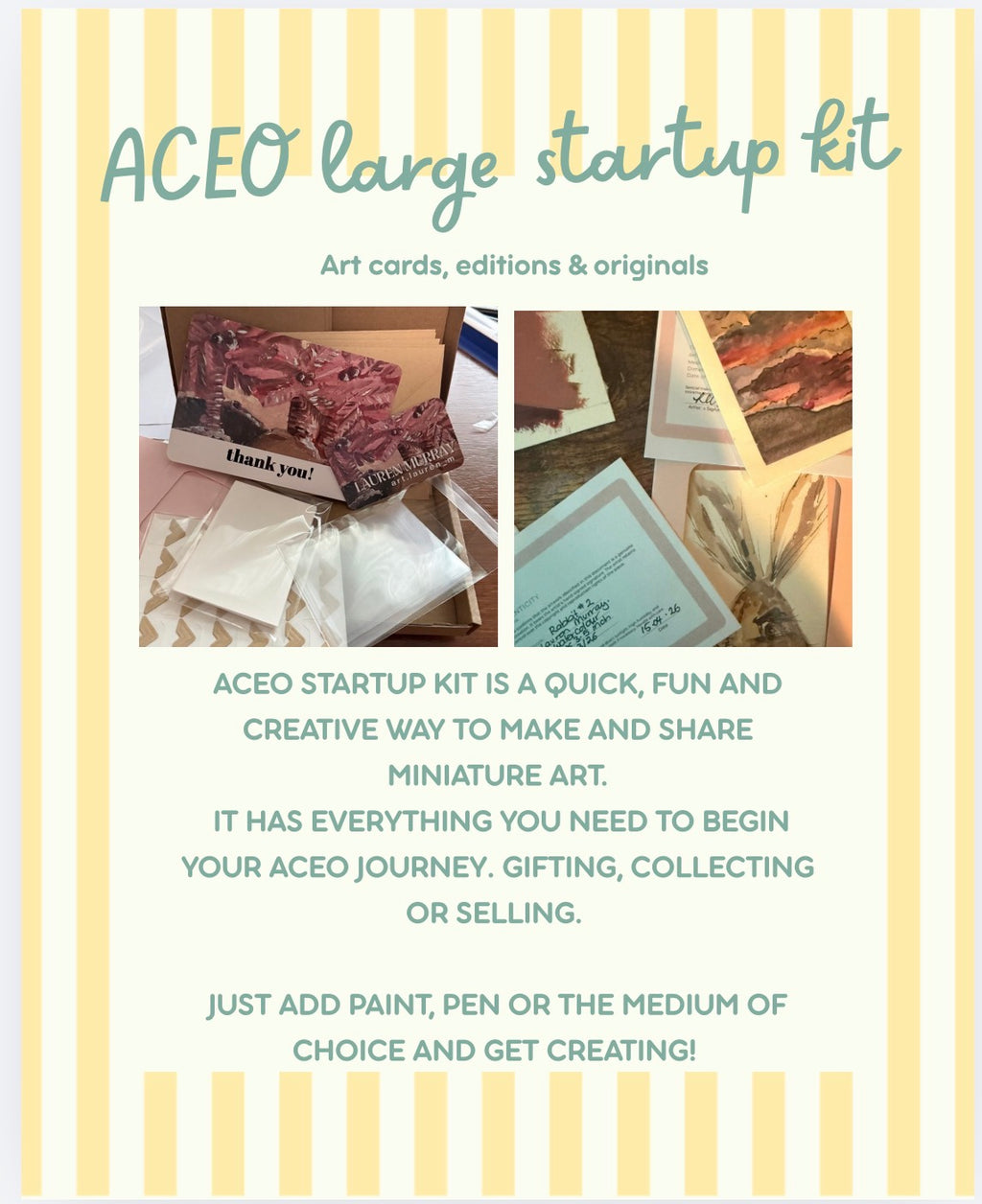 Large ACEO starter kit