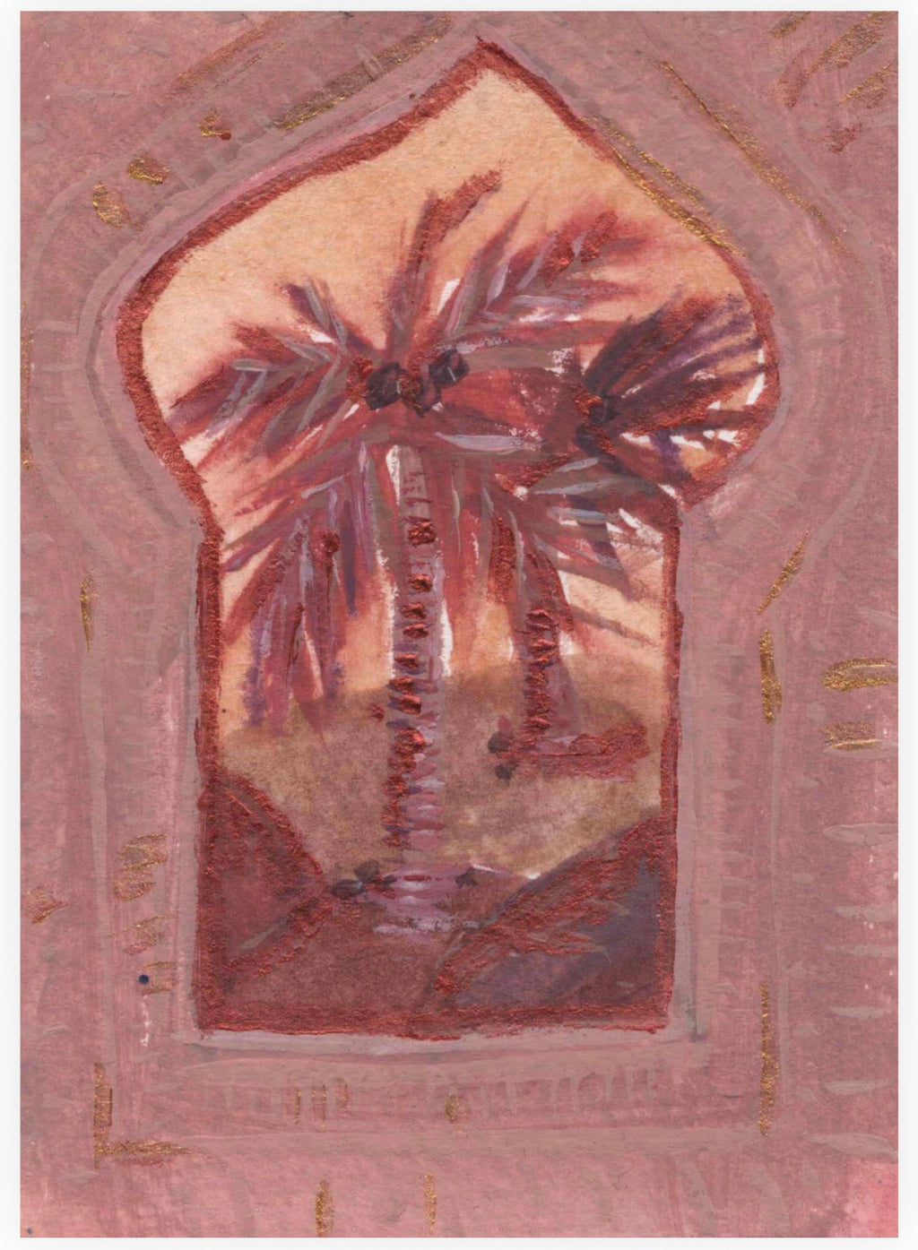 Dessert Palms 2- Matt art print