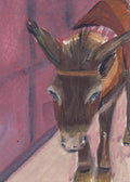 Marrakech Donkey - Matt art print